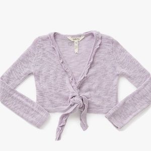 Matilda Jane Lilac Wrap Sweater